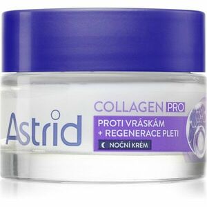 Astrid Collagen PRO nočný krém proti prejavom starnutia pleti s regeneračným účinkom 50 ml vyobraziť