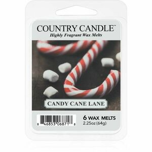 Country Candle Candy Cane Lane vosk do aromalampy 64 g vyobraziť