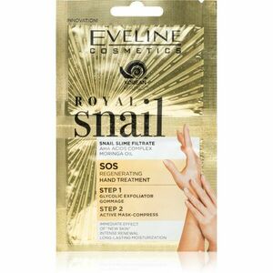 Eveline Cosmetics Royal Snail hydratačná maska na ruky s extraktom zo slimáka 2x6 ml vyobraziť