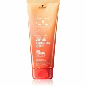 Schwarzkopf Professional BC Bonacure Sun Protect Scalp, Hair & Body Cleanse šampón na vlasy a telo 200 ml vyobraziť