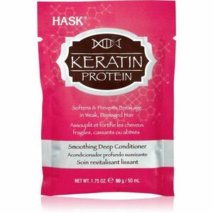 HASK Keratin Protein hĺbkovo vyživujúci kondicionér pre poškodené, chemicky ošetrené vlasy 50 ml vyobraziť