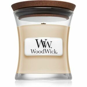 Woodwick Vanilla Bean vonná sviečka s dreveným knotom 85 g vyobraziť