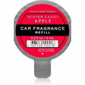 Bath & Body Works Winter Candy Apple vôňa do auta náhradná náplň 6 ml vyobraziť