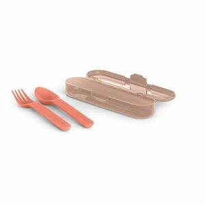 Suavinex Go Natural Cutlery Set príbor 12 m+ Pink 3 ks vyobraziť