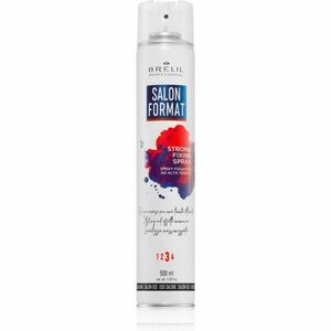 Brelil Professional Salon Format Strong Fixing Spray lak na vlasy pre fixáciu a tvar 500 ml vyobraziť