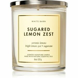 Bath & Body Works Sugared Lemon Zest vonná sviečka 227 g vyobraziť