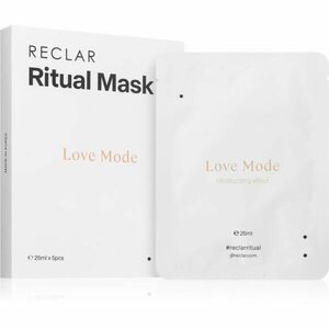 RECLAR Ritual Mask Love Mode jednorazová plátenková maska na tvár pre všetky typy pleti 5 ks vyobraziť