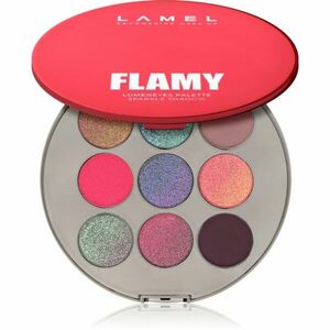 LAMEL Flamy Lumeneyes Palette paletka očných tieňov 9 g vyobraziť