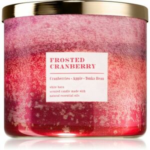 Bath & Body Works Frosted Cranberry vonná sviečka 411 g vyobraziť