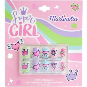 Martinelia Super Girl Nails umelé nechty pre deti 10 ks vyobraziť