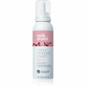 Milk Shake Colour Whipped Cream tónovacia pena pre všetky typy vlasov Light Pink 100 ml vyobraziť