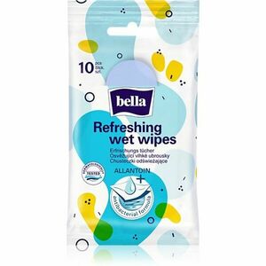 BELLA Refreshing wet wipes osviežujúce vlhčené obrúsky 10 ks vyobraziť