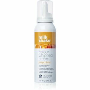 Milk Shake Colour Whipped Cream tónovacia pena pre všetky typy vlasov Beige Blond 100 ml vyobraziť