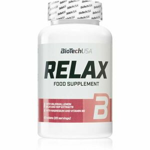 BioTechUSA Relax tablety pre normálnu činnosť nervovej sústavy 60 tbl vyobraziť