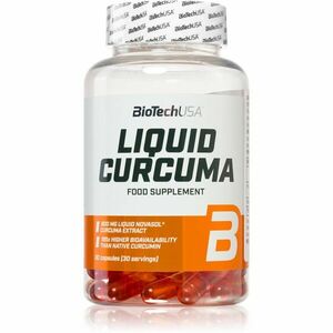 BioTechUSA Liquid Curcuma kapsuly na podporu imunitného systému 30 cps vyobraziť