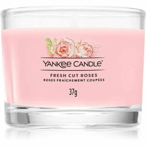 Yankee Candle Fresh Cut Roses votívna sviečka Signature 37 g vyobraziť