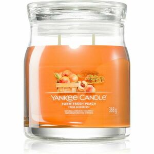 Yankee Candle Farm Fresh Peach vonná sviečka Signature 368 g vyobraziť