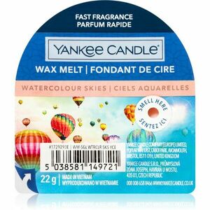 Yankee Candle Watercolour Skies vosk do aromalampy 22 g vyobraziť