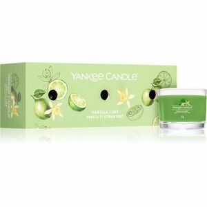Yankee Candle Vanilla Lime darčeková sada 3x37 g vyobraziť