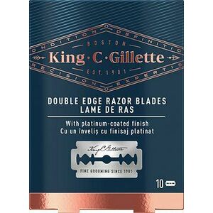 King C Gillette Náhradné obojstranné čepieľky 10ks vyobraziť