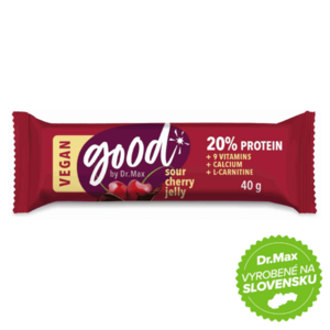 Good by Dr. Max Protein Bar 20% Sour Cherry Jelly 40 g vyobraziť