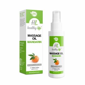 Healthy Life Masážny olej - Mandarin vyobraziť