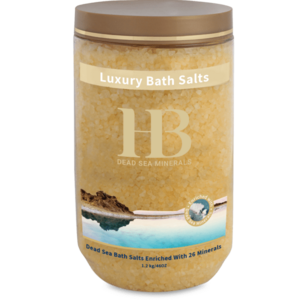HB Luxusná soľ do kúpeľa, žltá vyobraziť
