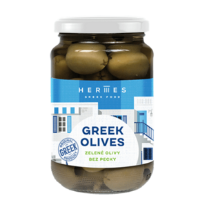 HERMES Zelené olivy bez kôstky 170 g vyobraziť