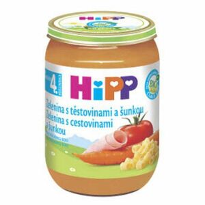 HIPP Baby Zelenina s cestovinami a šunkou BIO 190 g vyobraziť