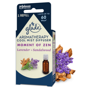 GLADE Aromatherapy Cool Mist Esenciálny olej do arómy difuzéra Moment of Zen 17, 4 ml vyobraziť