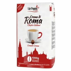 CAFE PEPPINO Roma zrnková káva 1 kg vyobraziť
