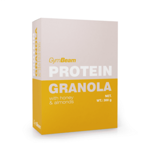 GYMBEAM Proteínová granola s medom a mandľami 300 g vyobraziť