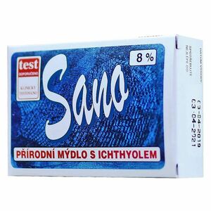 MERCO Sano mydlo s ichtyolom 8 % 100 g vyobraziť