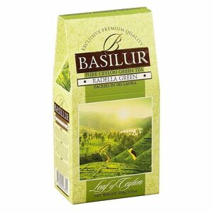 BASILUR Leaf of Ceylon Radella zelený čaj v papěrovej krabičke 100 g vyobraziť