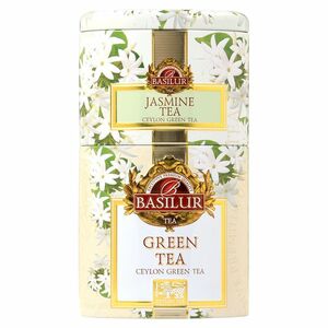 BASILUR 2v1 Jasmine & Green zelený sypaný čaj 30 g & 70 g vyobraziť