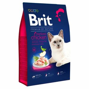 BRIT Premium by Nature Sterilized Chicken granuly pre mačky 1 ks, Hmotnosť balenia: 8 kg vyobraziť