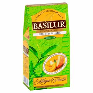 BASILUR Magic green tea Melon & Banana sypaný čaj 100 g vyobraziť