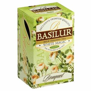 BASILUR Bouquet White Magic zelený čaj 25 sáčkov vyobraziť