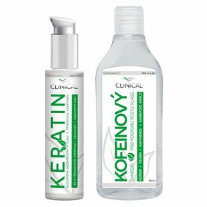 CLINICAL Keratín kúra 100 ml + Kofeínový šampón 250 ml vyobraziť