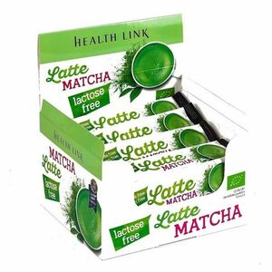 HEALTH LINK Latte matcha bez laktózy a lepku BIO 42 sáčkov vyobraziť