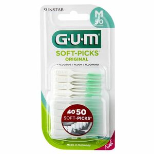 G.U.M GUM MK Softpick gumová Medzizubná kefka k s fluoridy medium 50ks vyobraziť