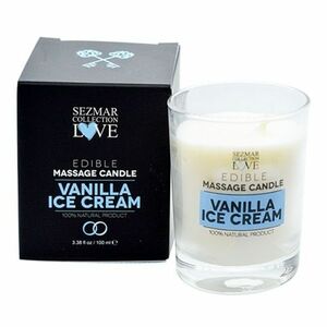 HRISTINA Prírodná masážna sviečka vanilka 100 ml vyobraziť