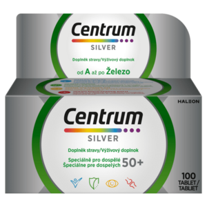 CENTRUM Multivitamín silver 50+ 100 tabliet vyobraziť