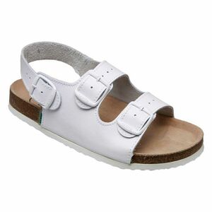 SANTÉ Dámske sandále S biele 1 pár, Veľkosť obuvi: 38 vyobraziť