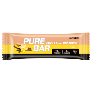 PROM-IN Essential Pure bar proteínová tyčinka vanilka s arašidmi 65 g vyobraziť