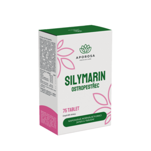 APOROSA Pestrec Silymarín 200 mg 75 tabliet vyobraziť