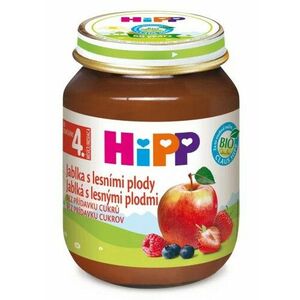 HiPP Ovocný príkrm s jablkami a lesnými plodmi, 125 g vyobraziť
