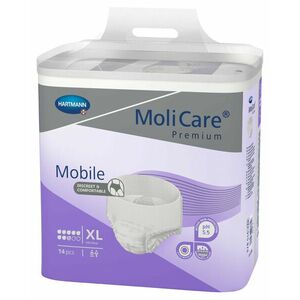 MoliCare Premium Mobile 8 kvapiek XL fialové, plienkové nohavičky naťahovacie 14 ks vyobraziť