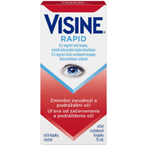 Visine Rapid 0, 5 mg/ml očné roztokové kvapky 15 ml vyobraziť
