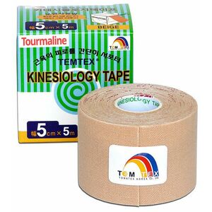 Temtex KINESOLOGY TAPE TOURMALINE tejpovacia páska, 5 cm x 5 m, béžová vyobraziť